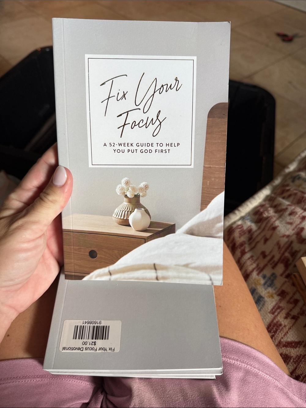 Fix Your Focus - Neutral Gray Inspirational Guide